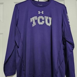 Under Armour Men's Purple TCU Shirt
